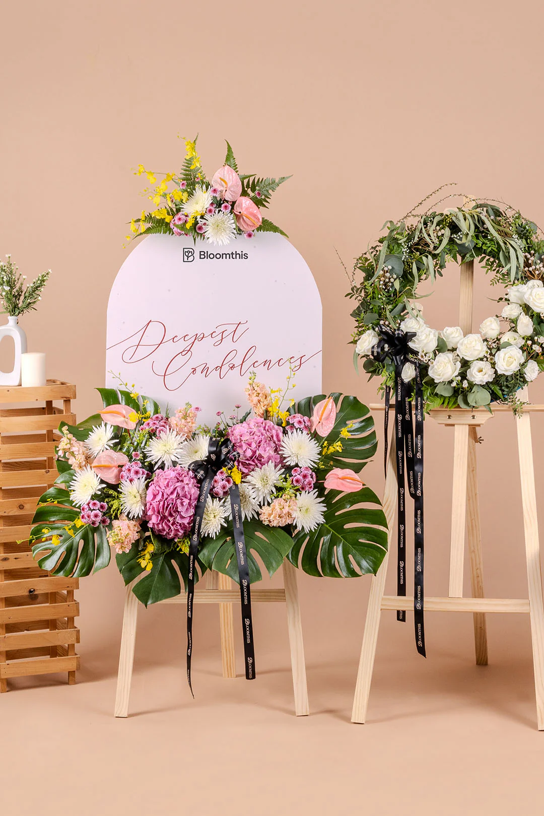 Amriel Condolence & Funeral Flower Stand - Image 6