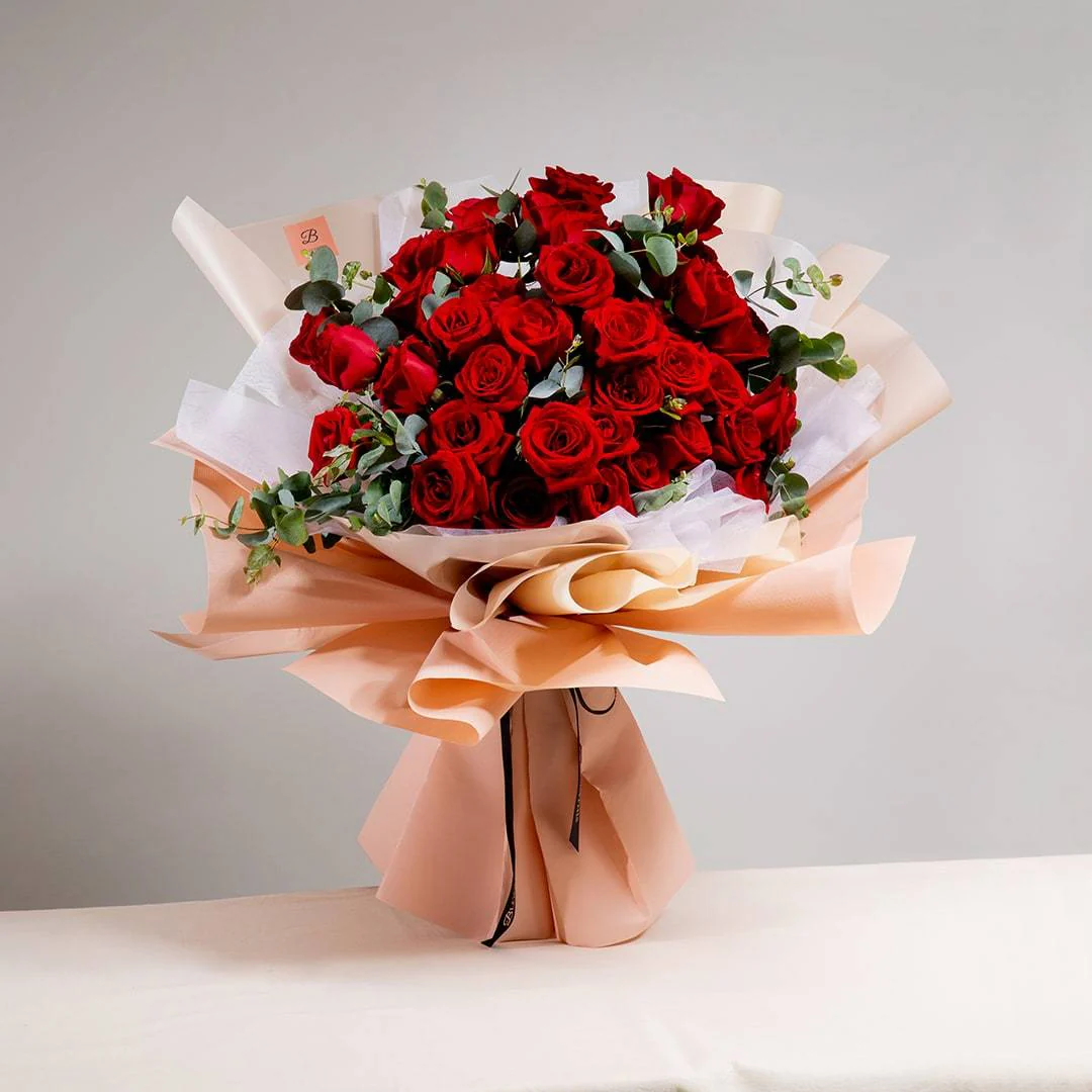 Ashley Red Rose Bouquet (MDV)