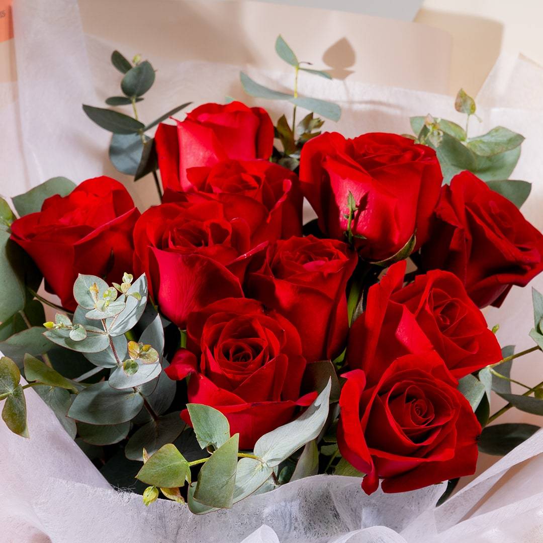 Ashley Red Rose Bouquet (MDV) - Image 8