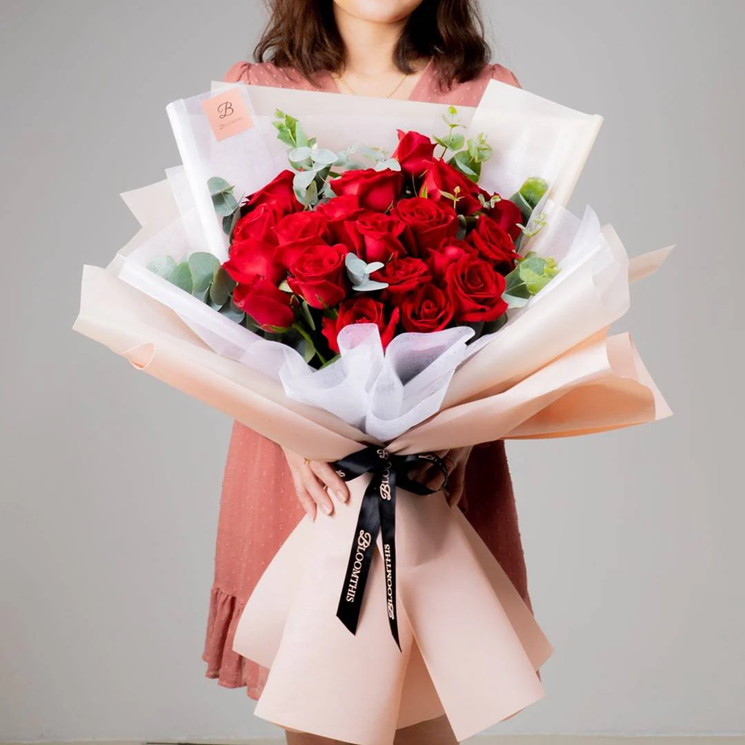 Ashley Red Rose Mother's Day Bouquet (MD) - Image 4
