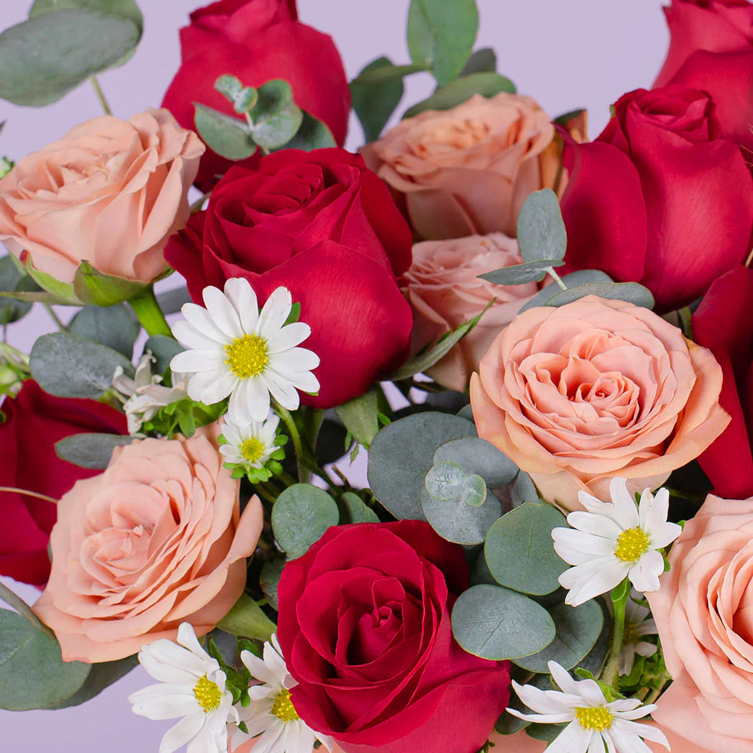 Bethany Red Rose Flower Box - Image 5