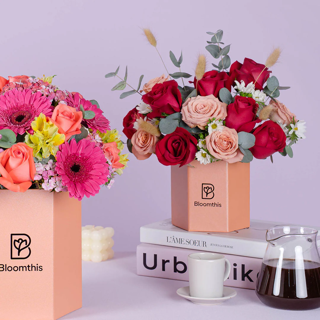 Bethany Red Rose Flower Box - Image 7