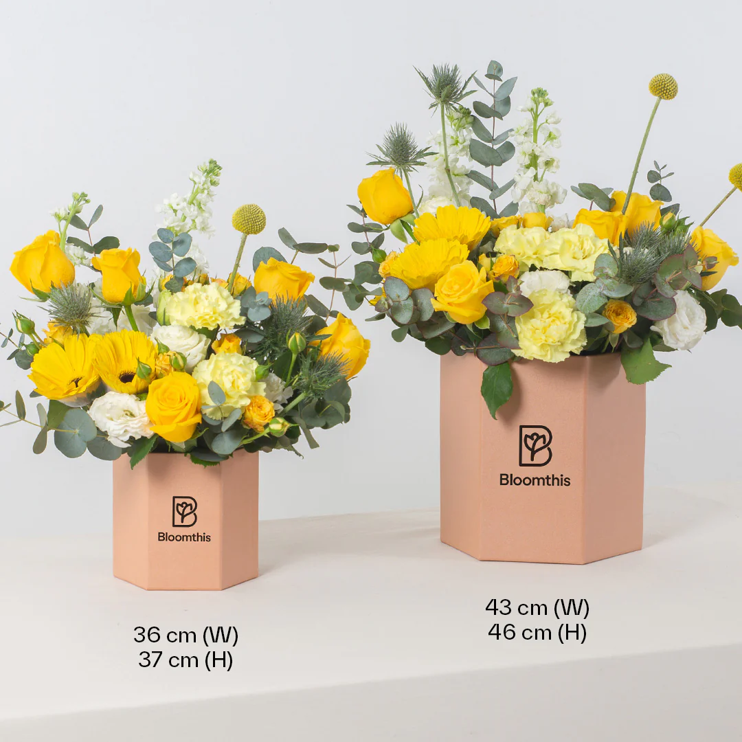 Beyonce Yellow Rose Flower Box - Image 3