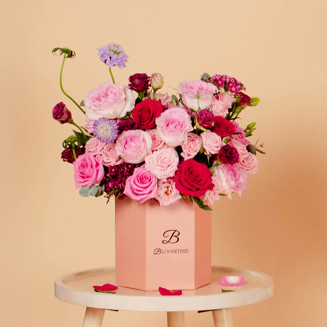 Bridie Red Rose Mother's Day Flower Box (MD) - Image 10