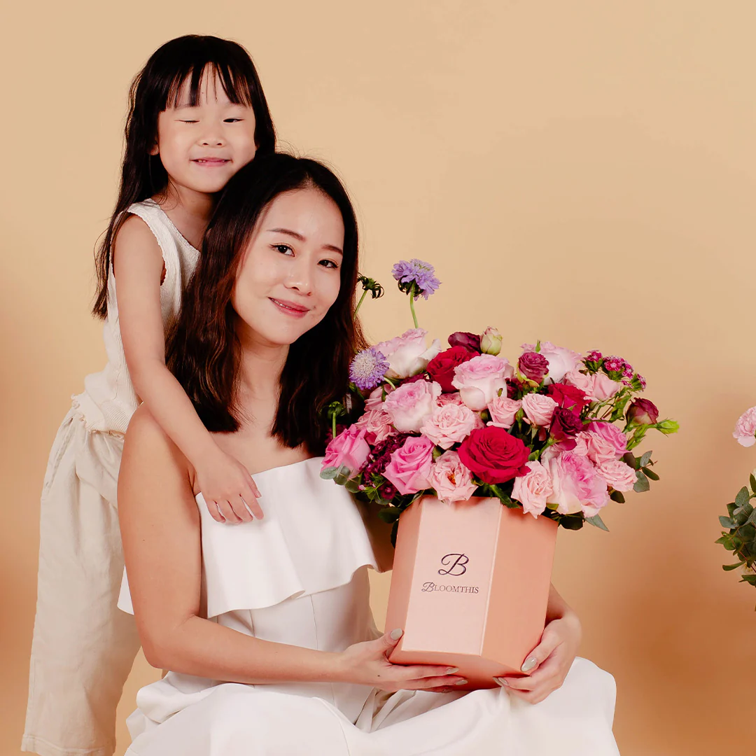 Bridie Red Rose Mother's Day Flower Box (MD) - Image 3