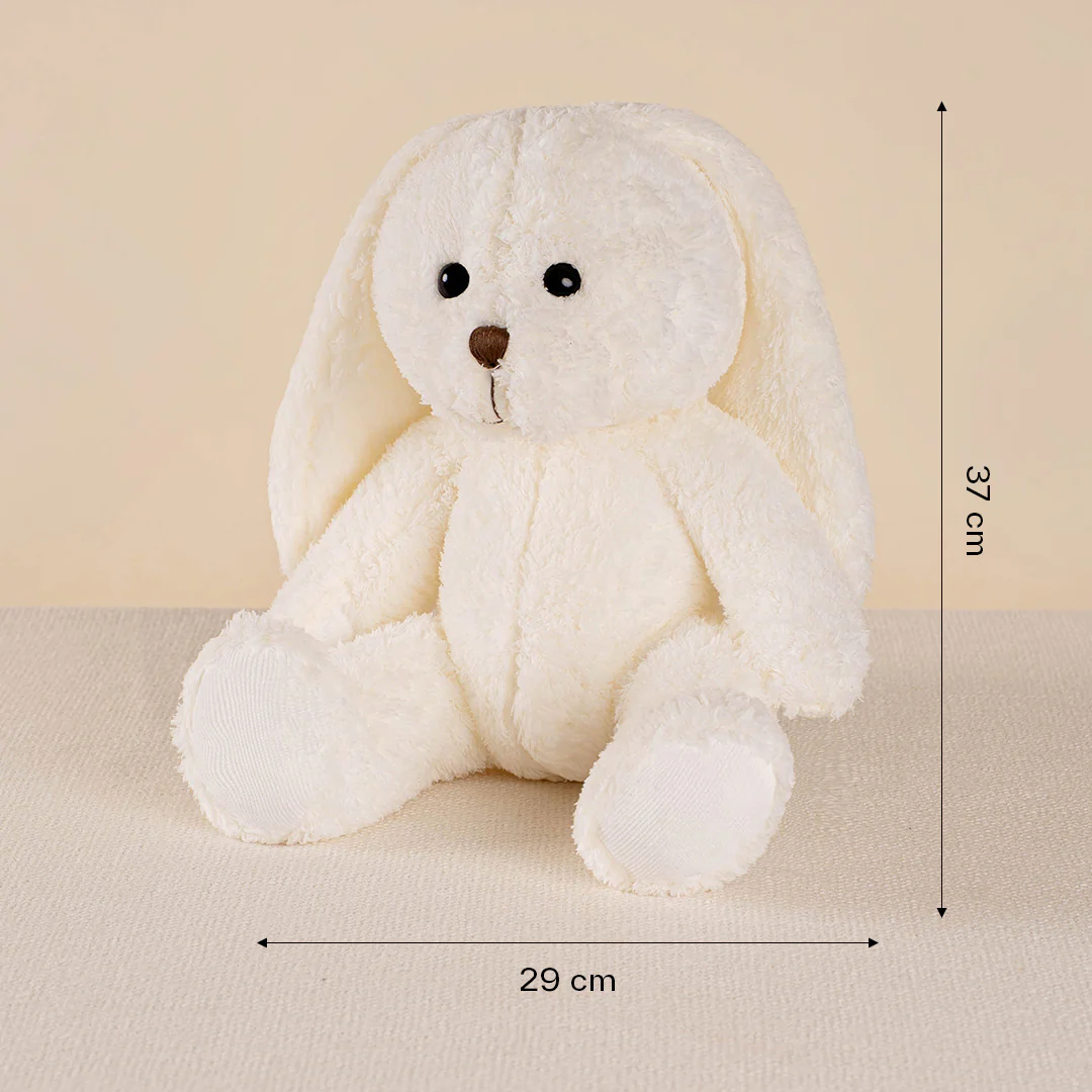 Cassidy White Bunny Plushie - Image 4