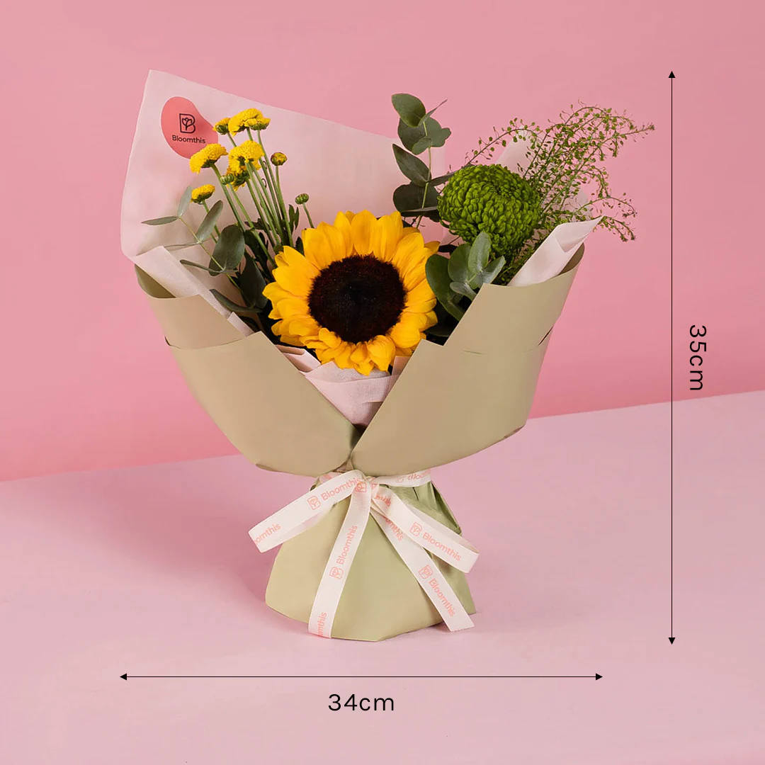Cheryl Sunflower Bouquet - Image 4