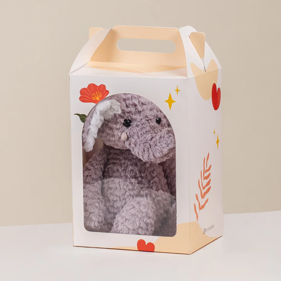Colleney Grey Elephant Plushie (AO) - Image 2