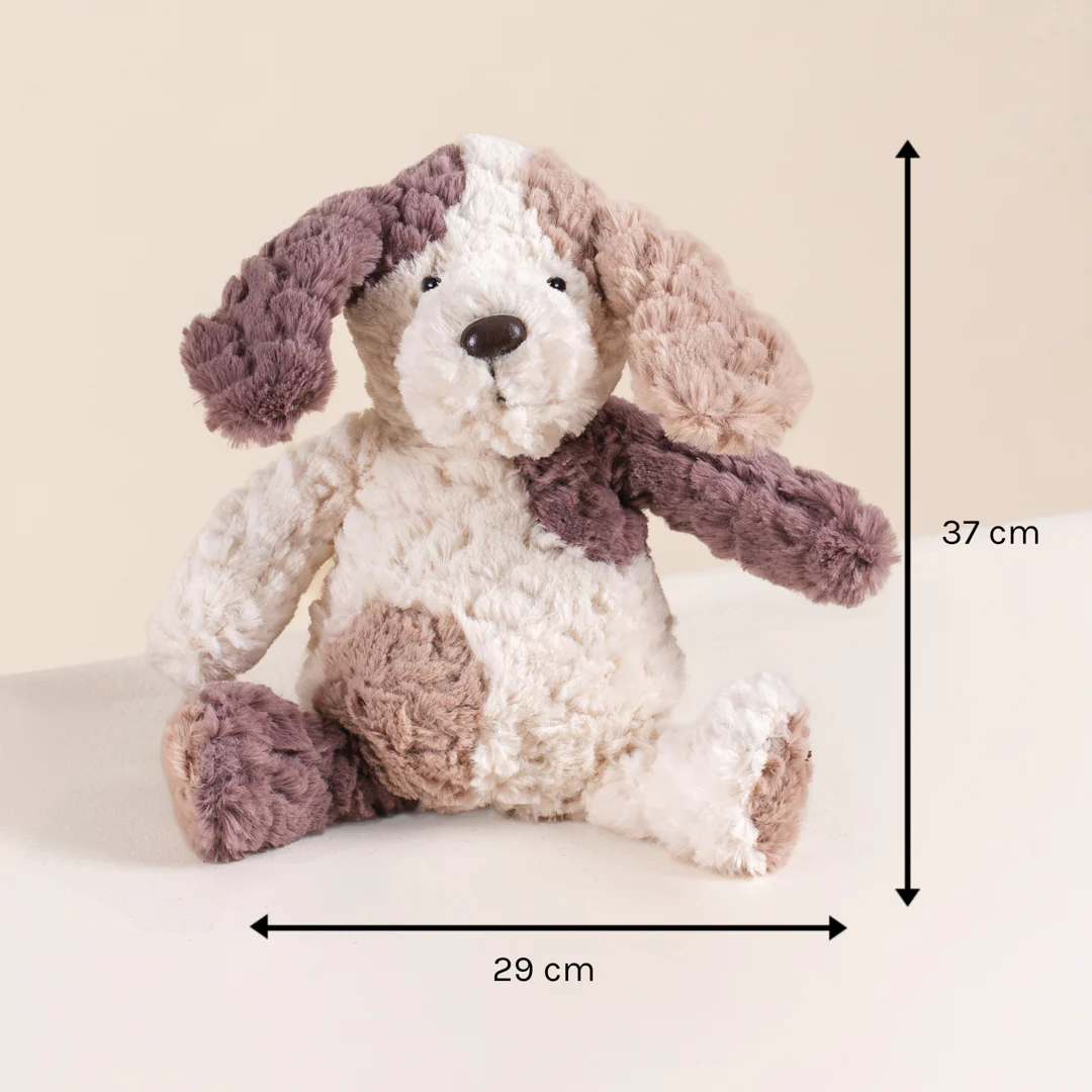 Colleney 2-Tone Beige Puppy Plushie - Image 4
