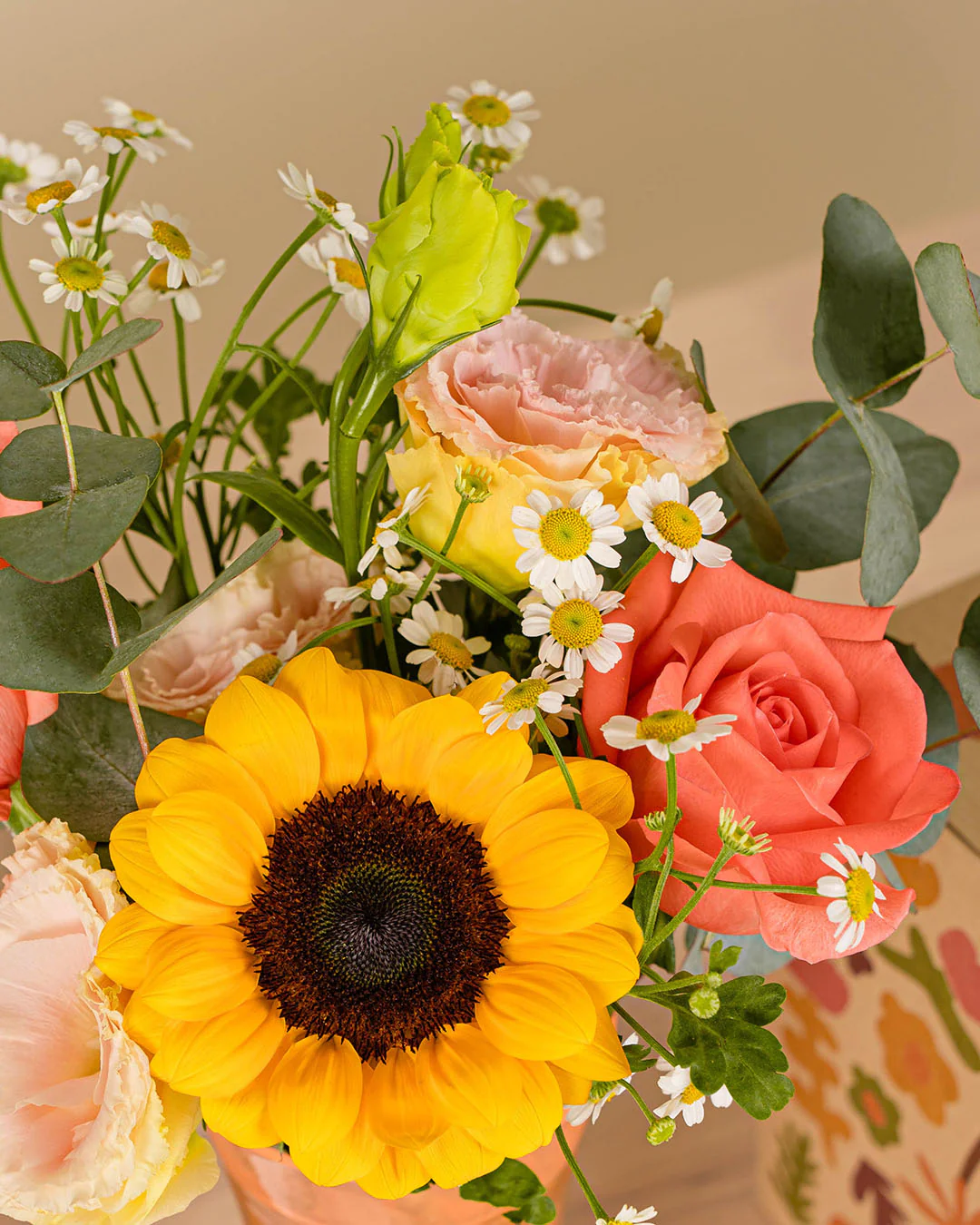 Ellen Yellow Sunflower Mini Bloombag & re:bloom Vase - Image 4