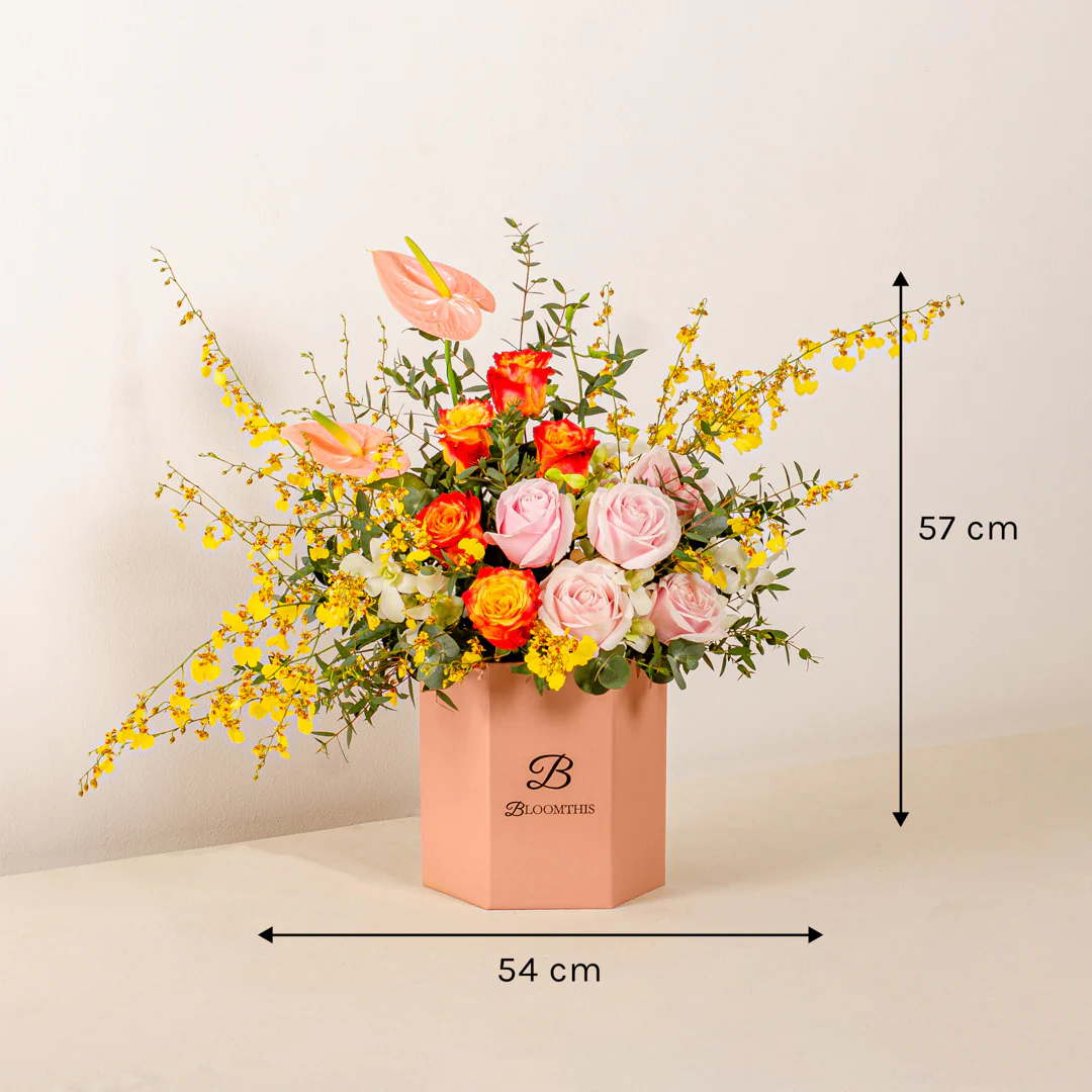 Euphemia Rose & Anthurium Flower Box - Image 5