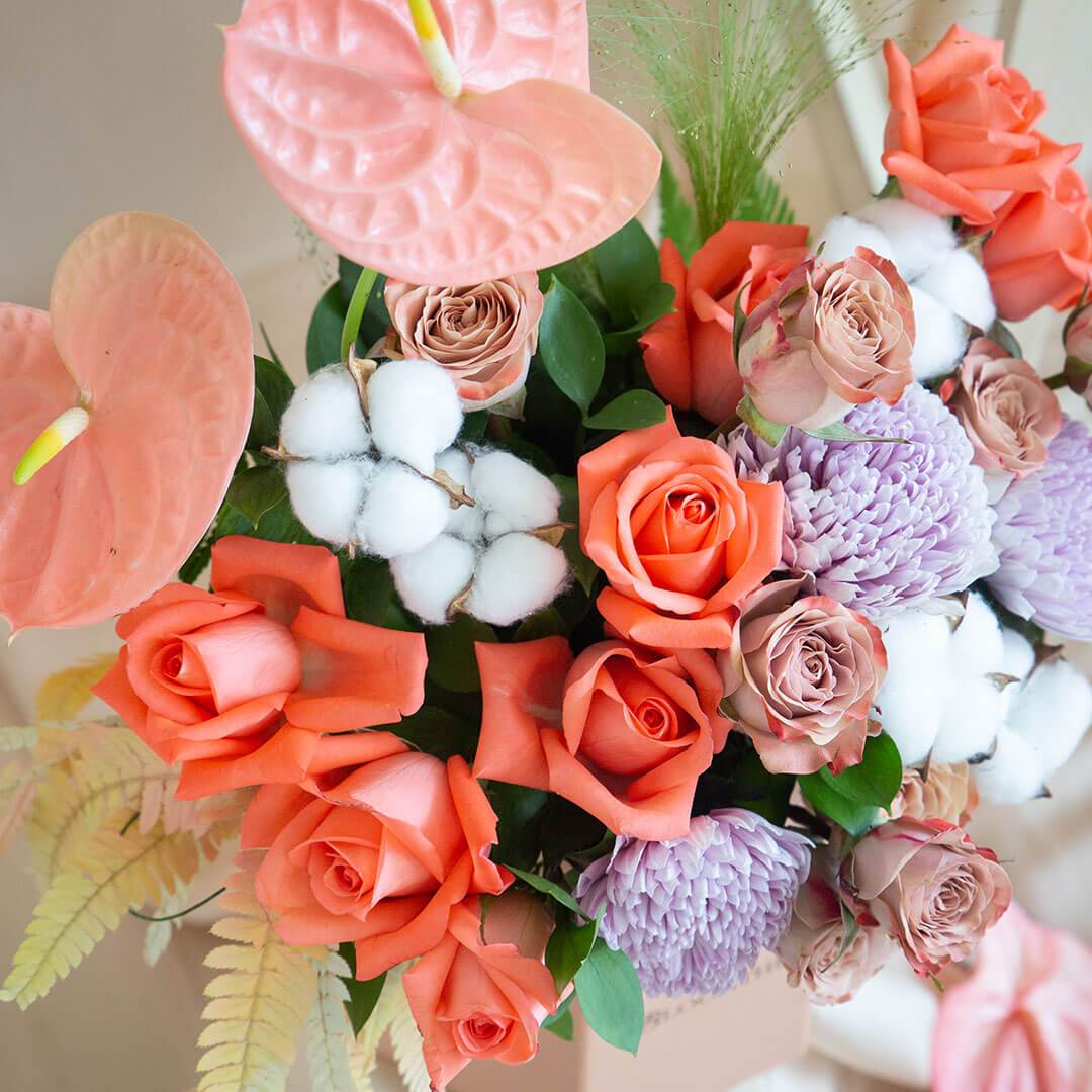 Fenella Pink Anthurium Flower Box - Image 6