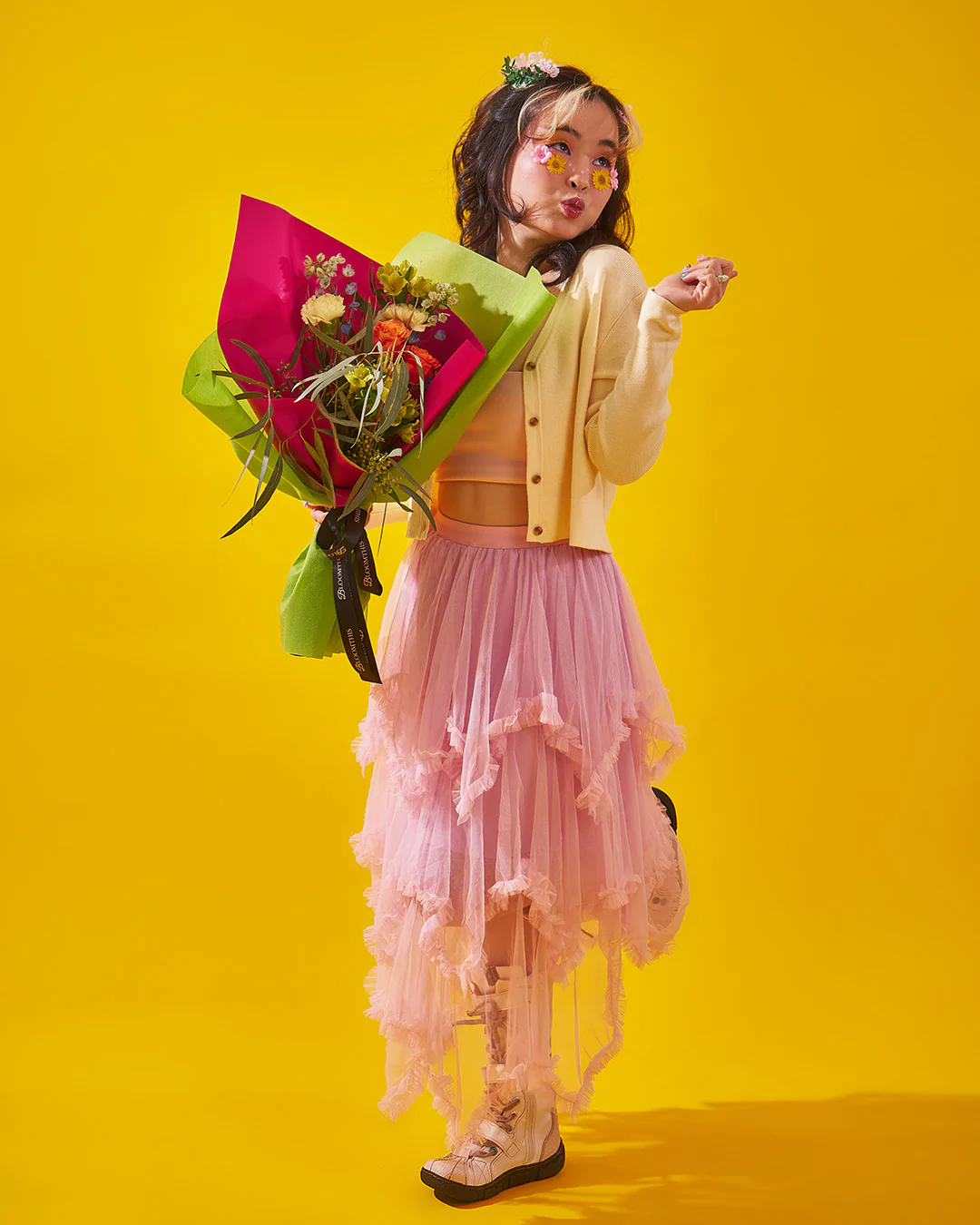 for the gram orange rose bouquet - Image 7