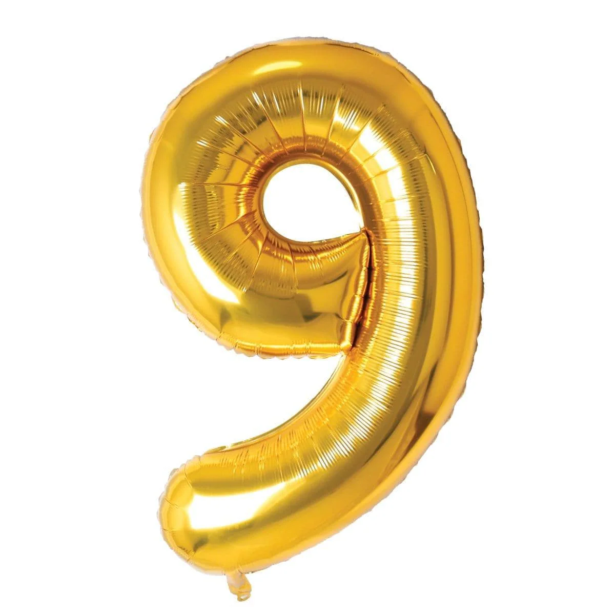 Gold Number 9 Foil Balloon (14 in)