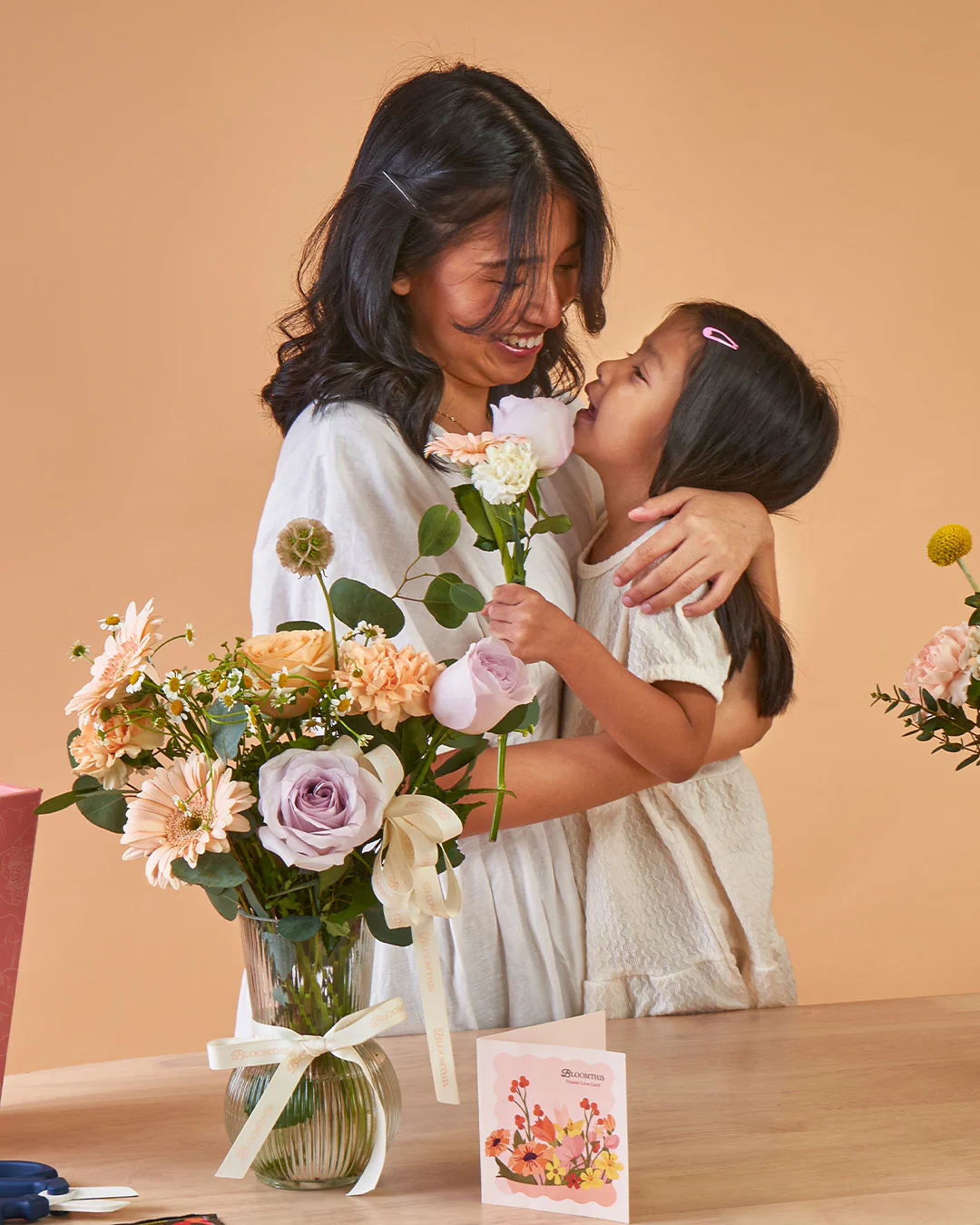 Ivonne Lilac Rose Mini BloomBag & Vase (MDV) - Image 3