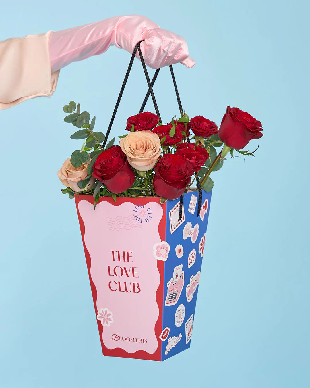 Love Club Lauren Red Rose Mini BloomBag