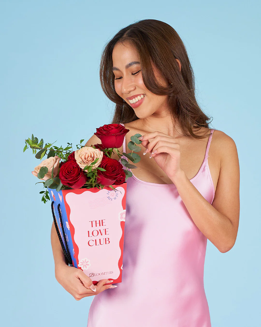 Love Club Lauren Red Rose Mini BloomBag - Image 9