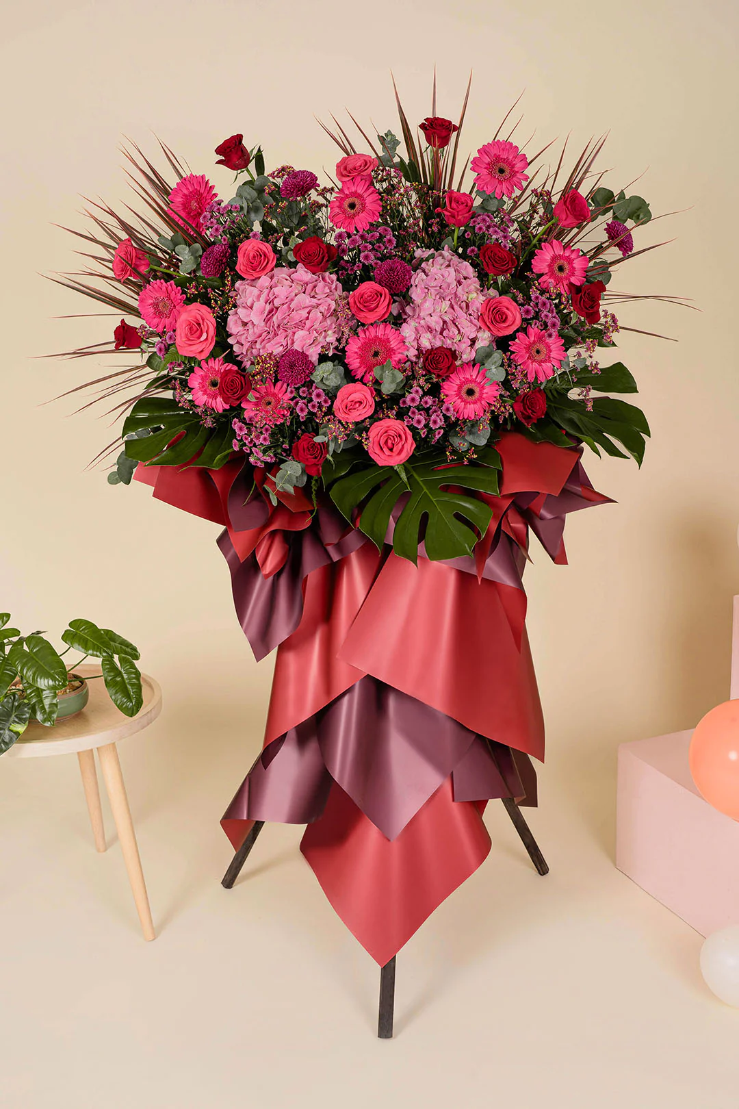 Majestic Grand Opening Flower Stand