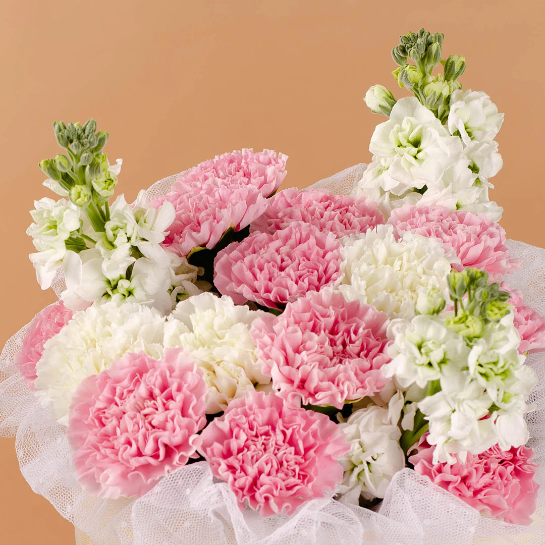 Miriam Pink Carnation Russian Bouquet - Image 2