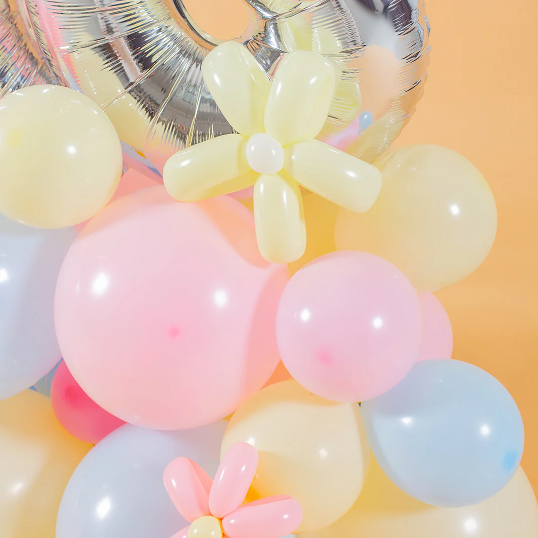 Pastel Candy Marquee Number Birthday Balloon - Image 10