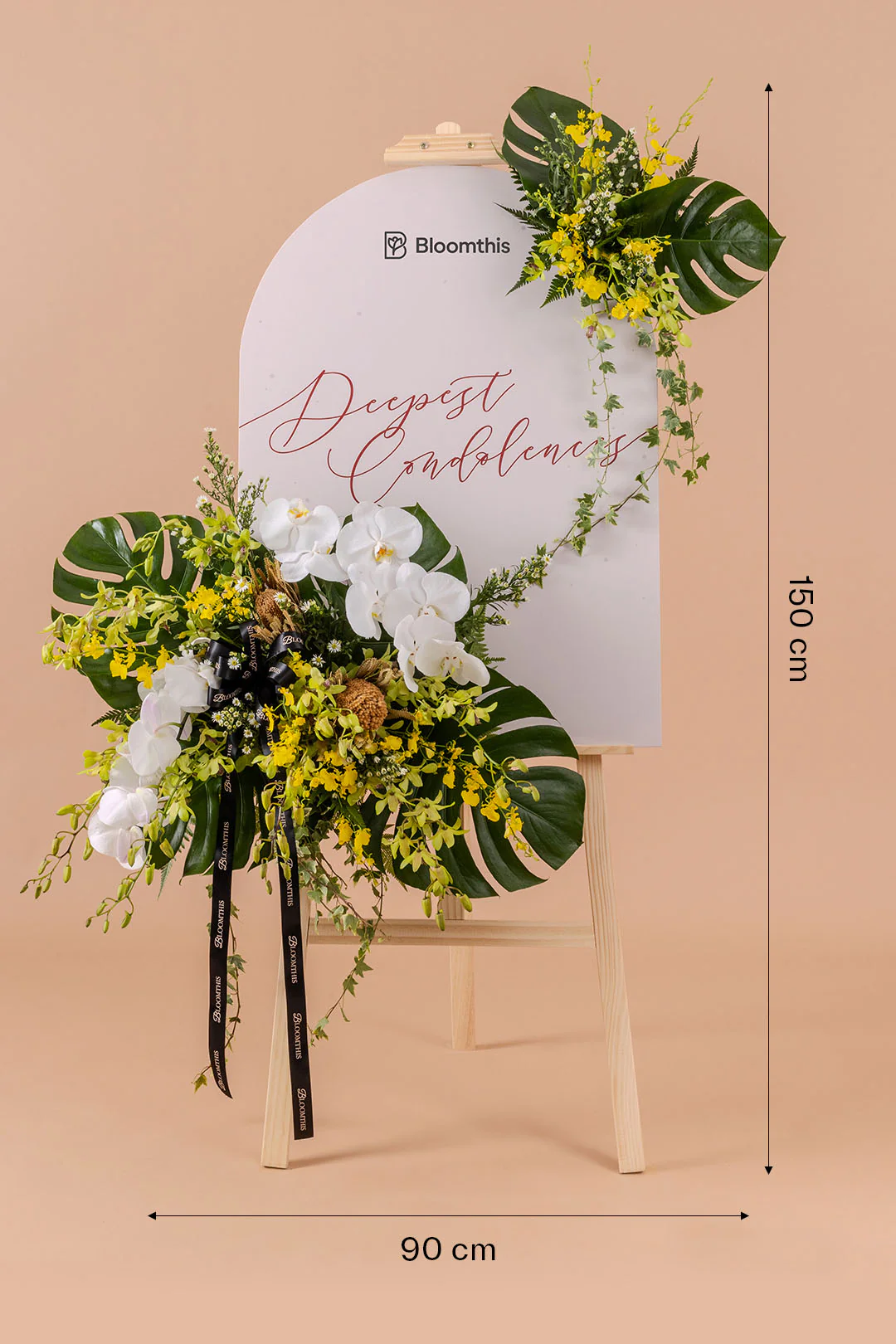 Peaceful Condolence & Funeral Flower Stand - Image 5