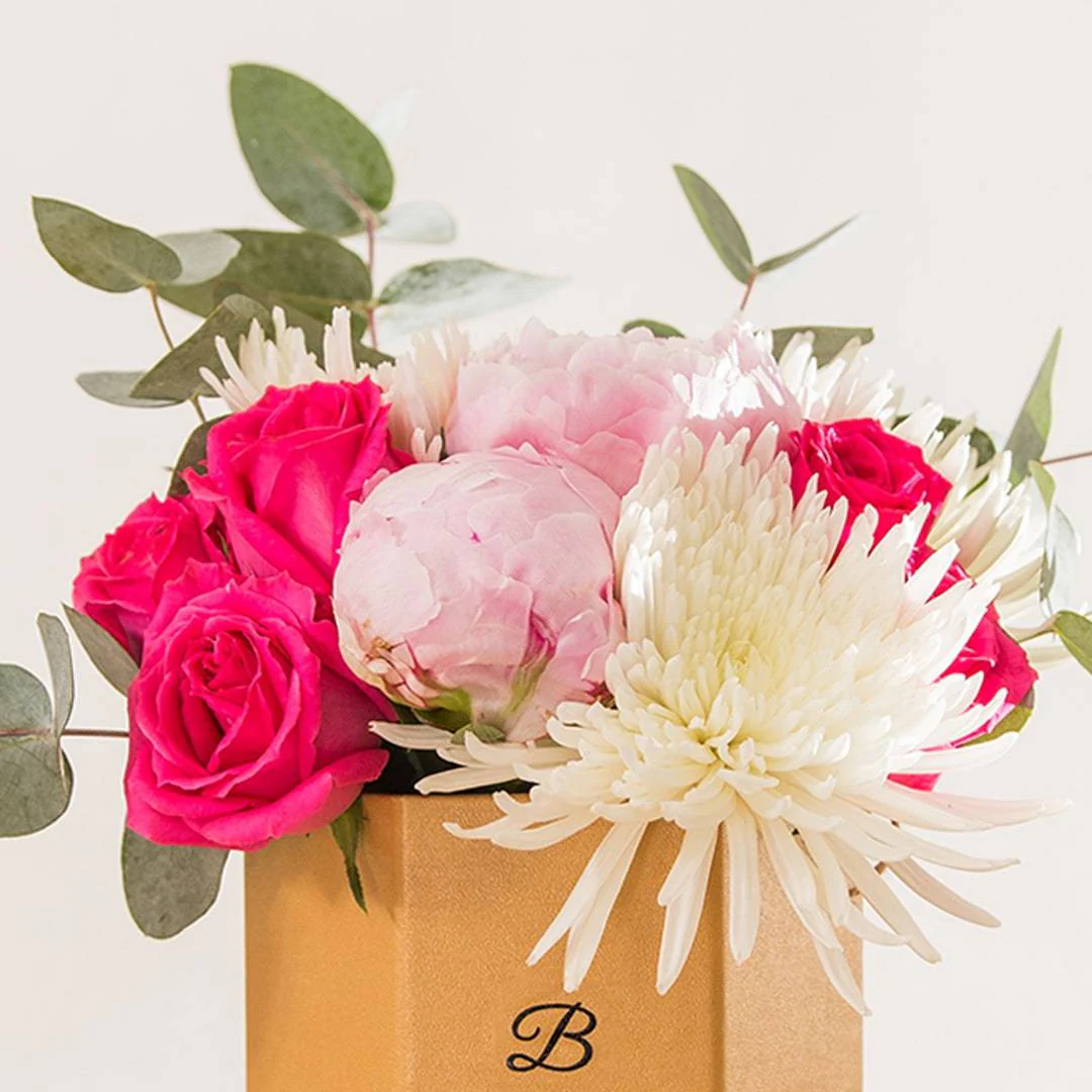 Pearle Rose & Peony Flower Box - Image 3