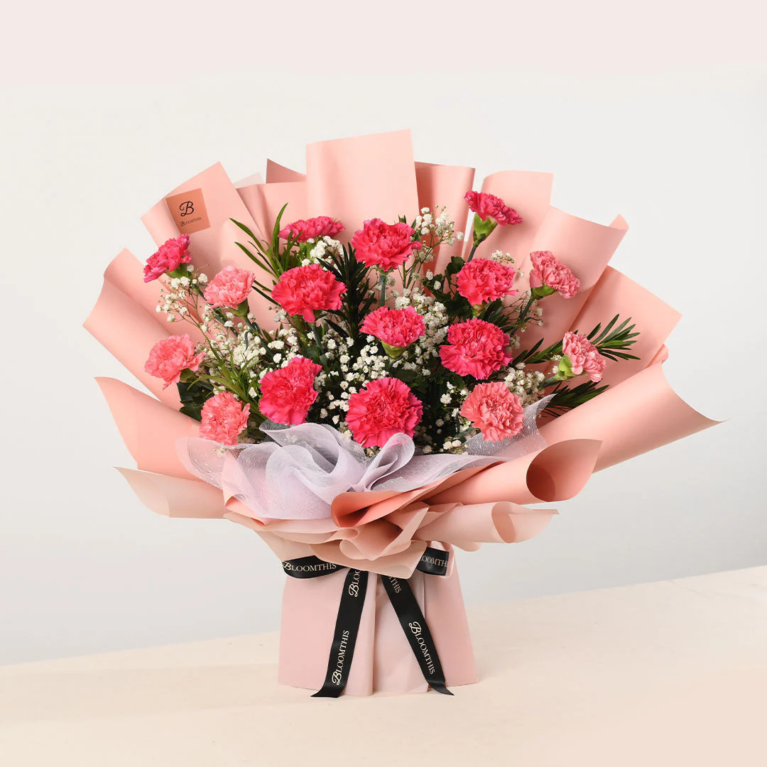 Pia Pink Carnation Mother's Day Bouquet (MD)