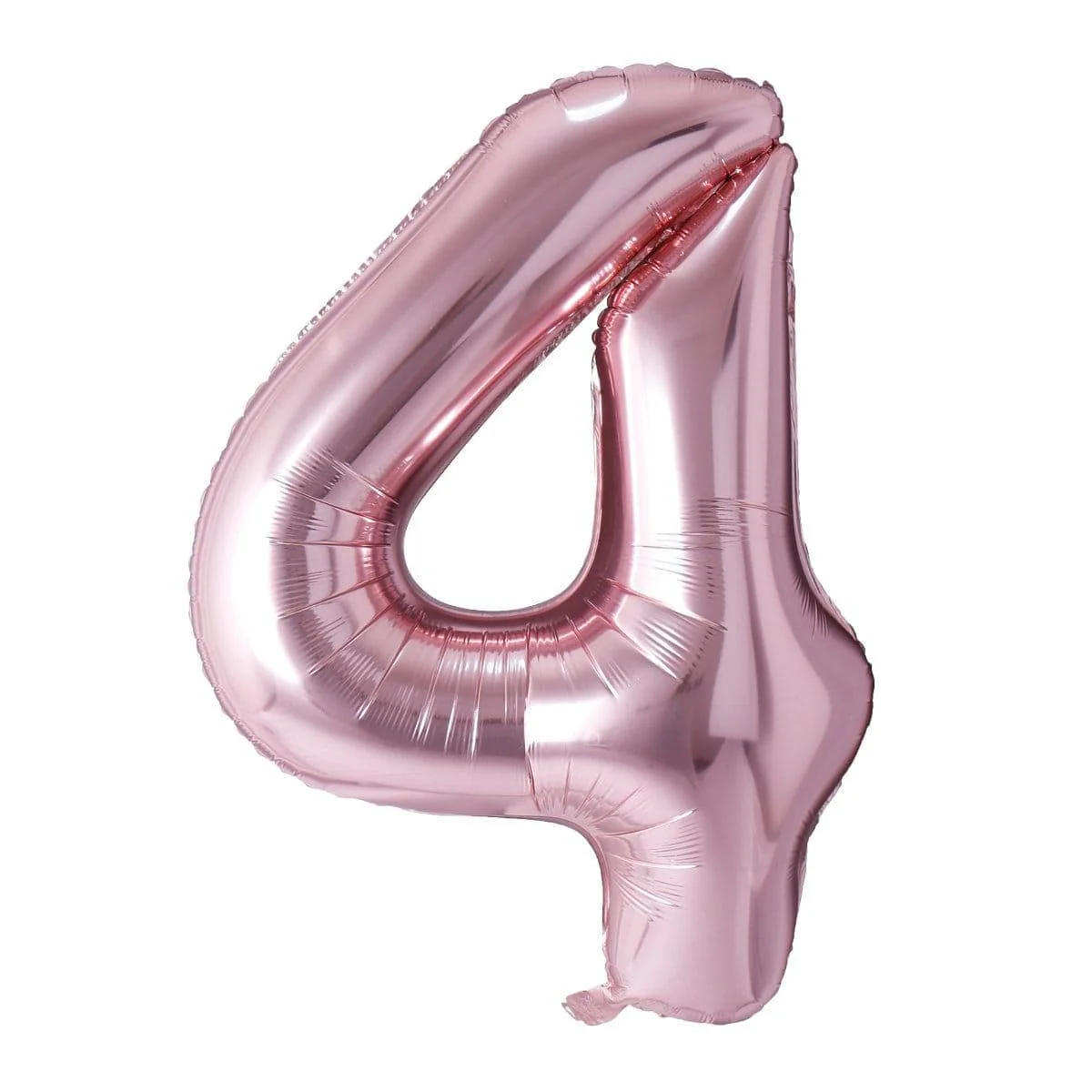 Rose Gold Number 4 Foil Balloon (14 in)