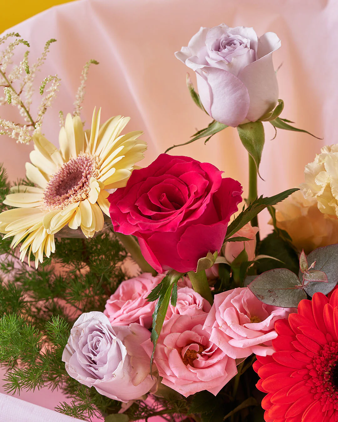slay queen pink rose bouquet - Image 4