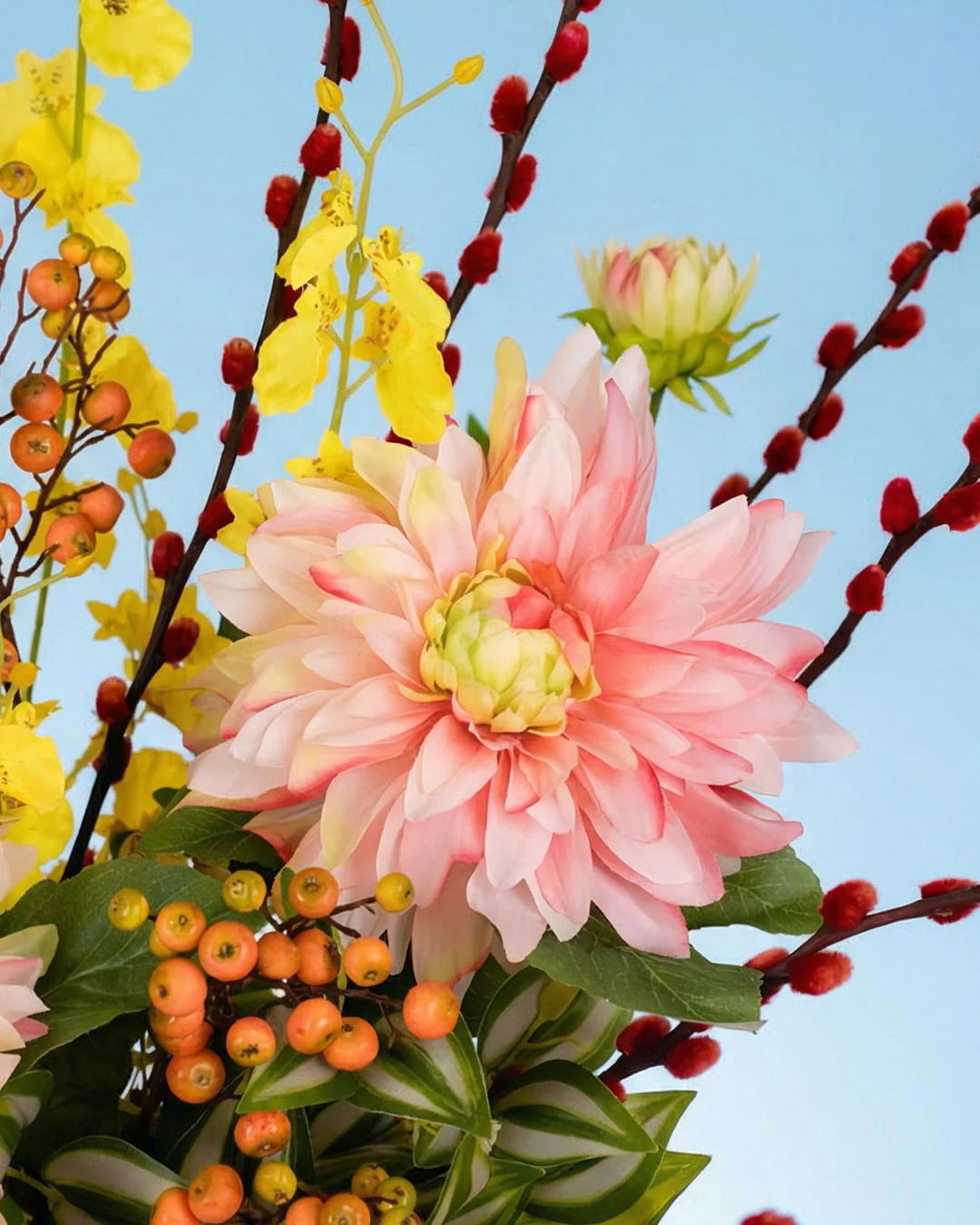 Spring Blossom Artificial Flower Box - Image 3