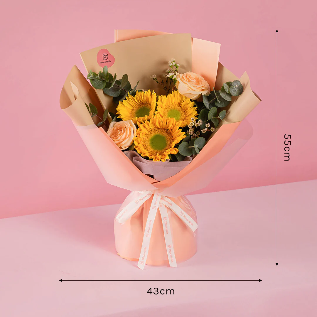 Sunny Sunflower Bouquet - Image 3