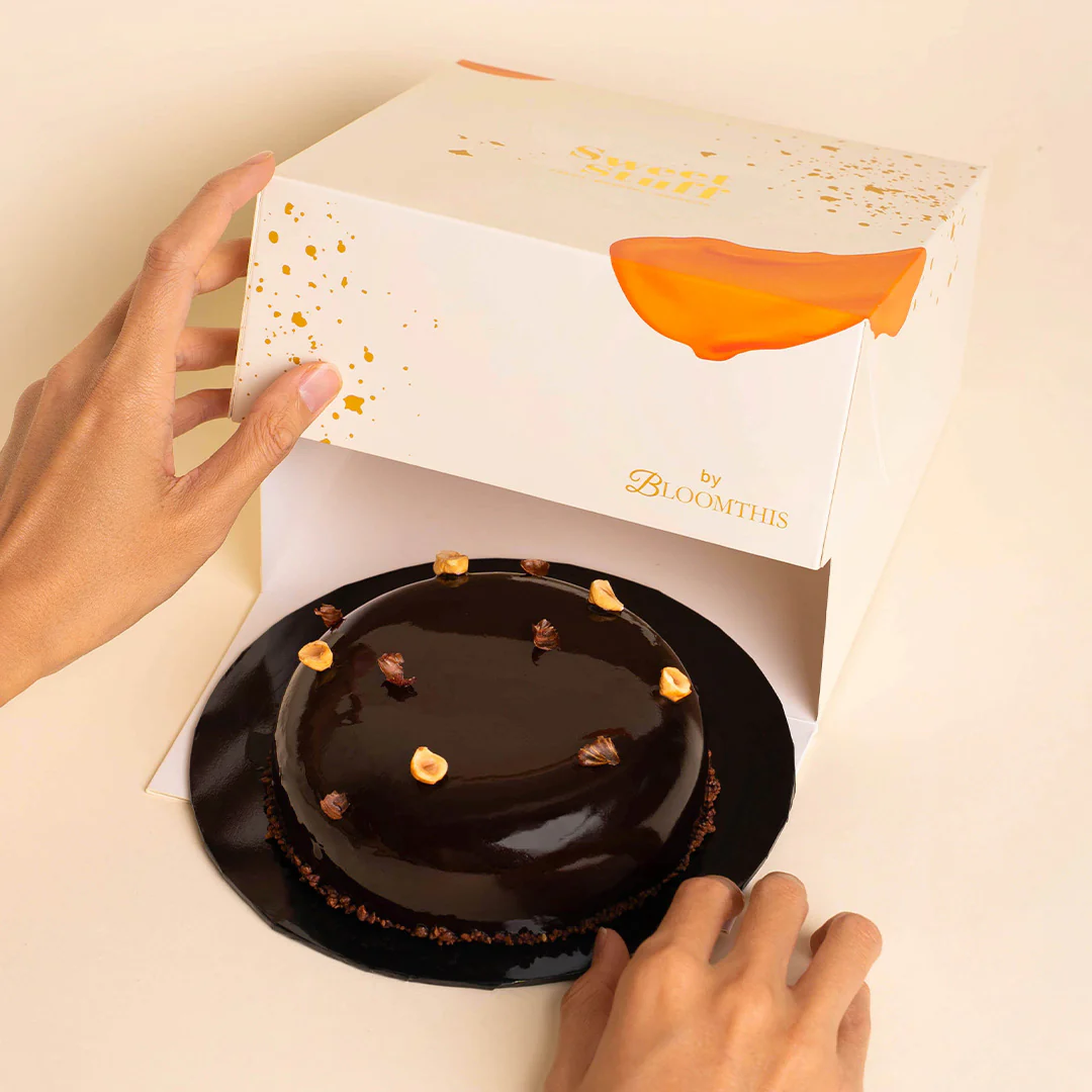 Sweet Stuff Chocolate Mousse Hazelnut Cake - Image 6