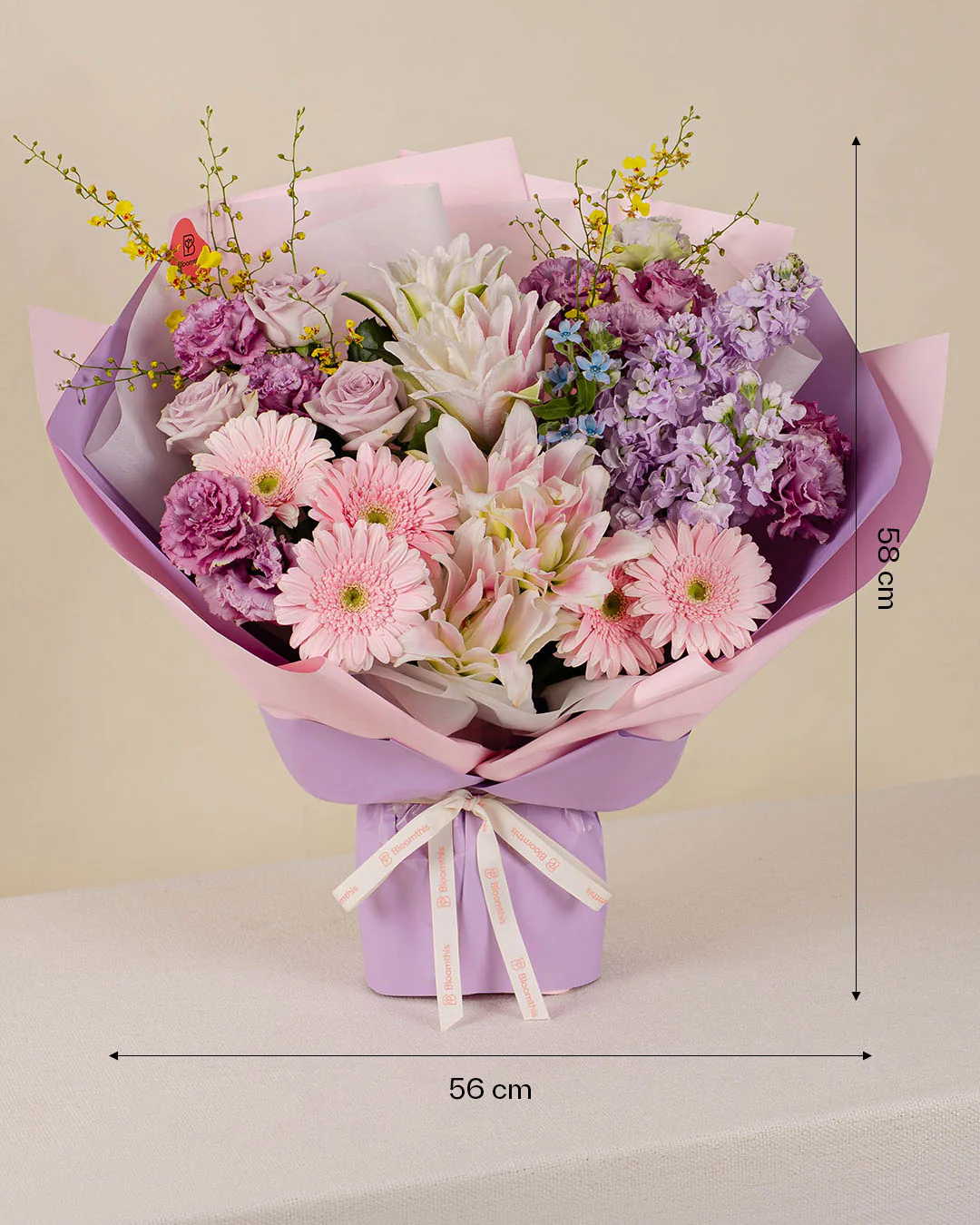 Trixie Pink Lily Bouquet - Image 5