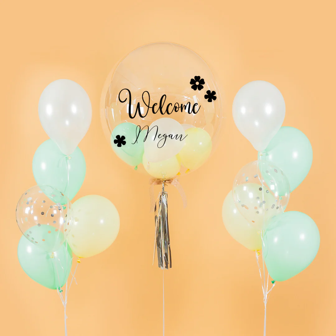 Vespa Mint Helium Party Balloons - Image 7