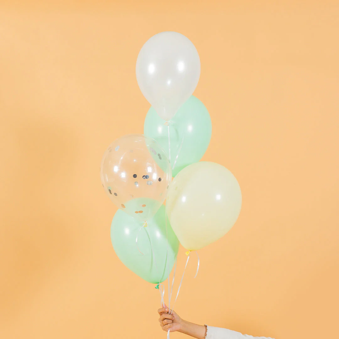 Vespa Mint Helium Party Balloons - Image 9