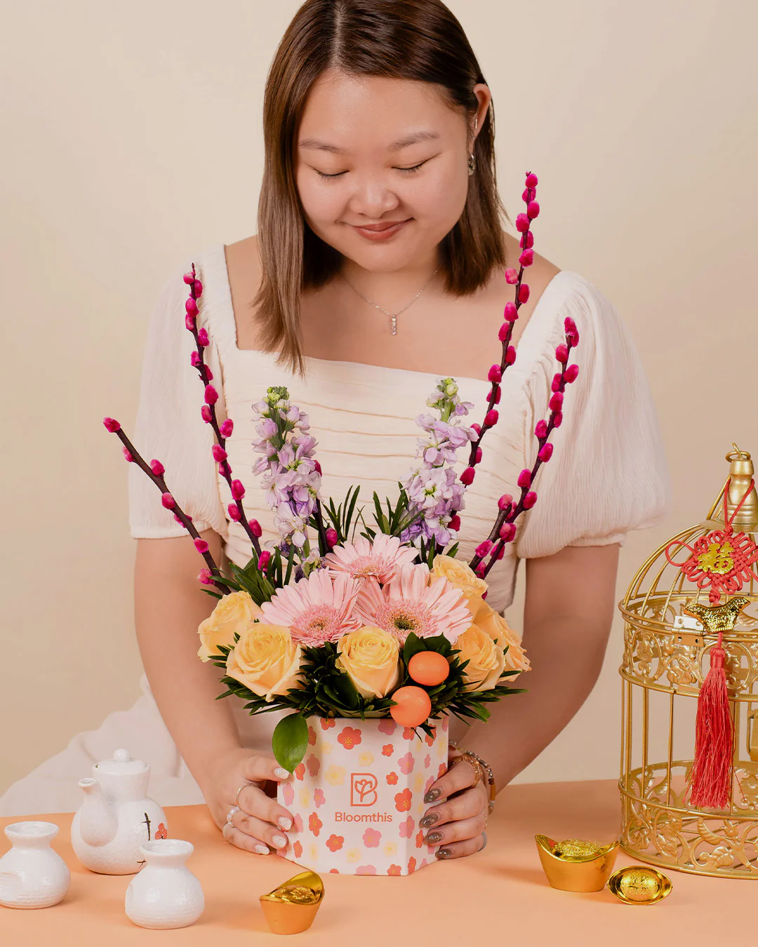 Wonderful Life Chinese New Year Flower Box 2026 - Image 2