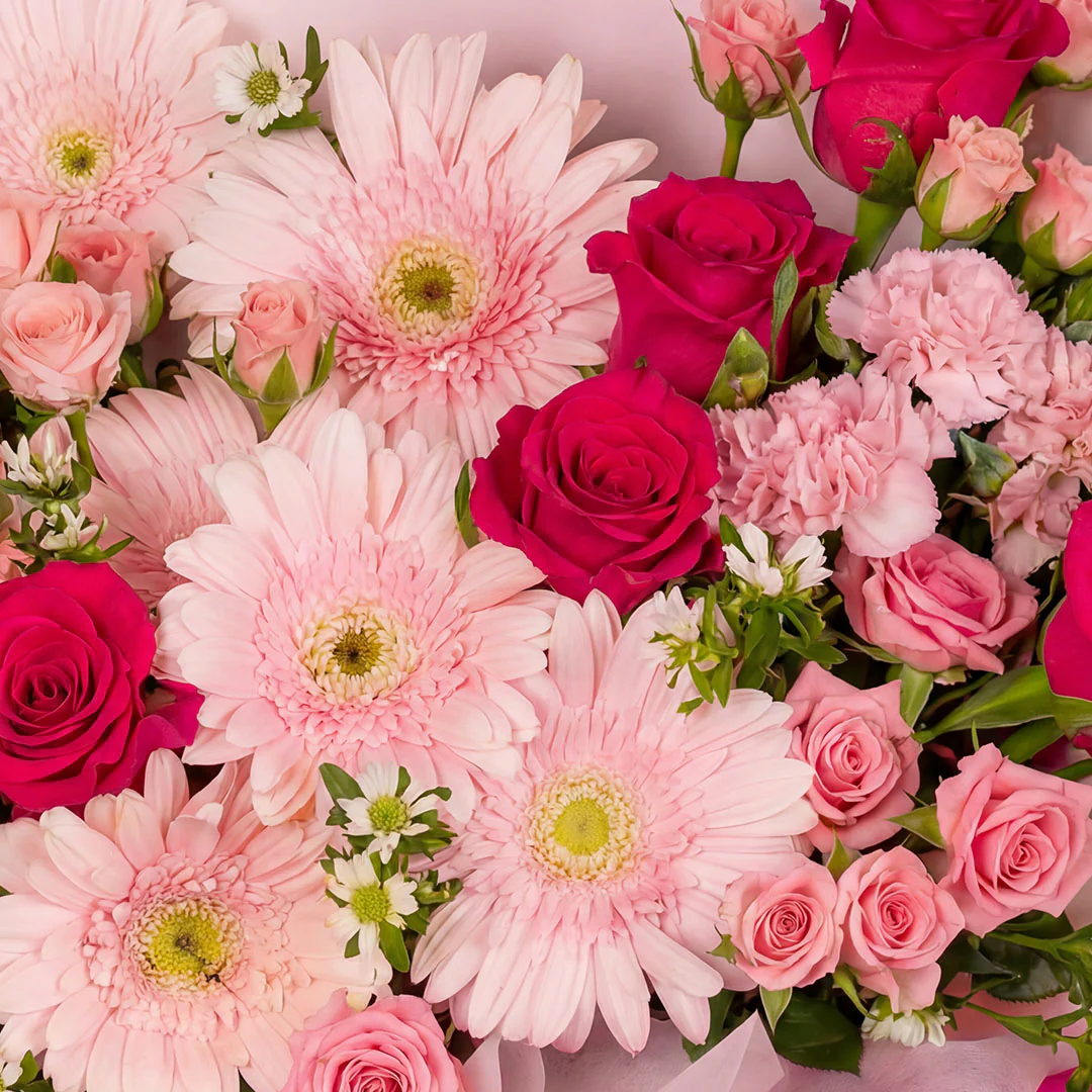Zandra Pink Gerbera Bouquet - Image 3